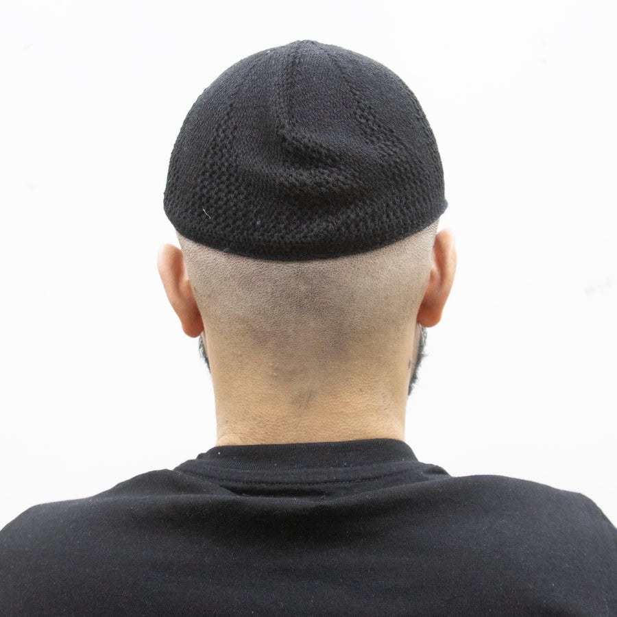 Mens Knit Soft Style Hat Black