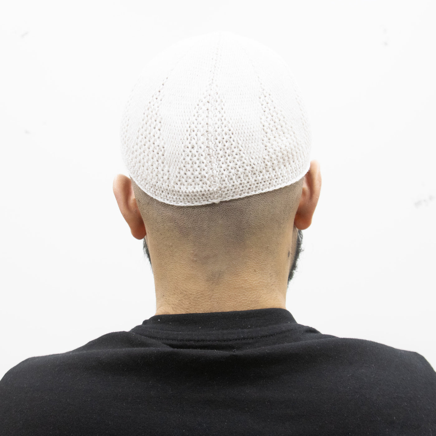 Mens Knit Soft Style Hat Cream