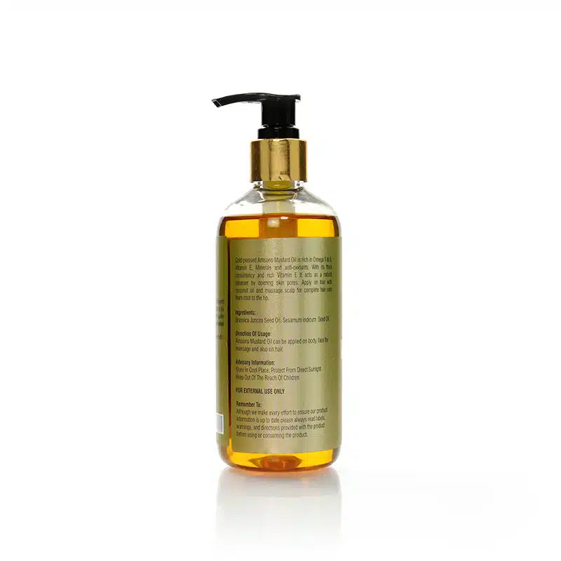 Cold Pressed Mustard Hair Oil