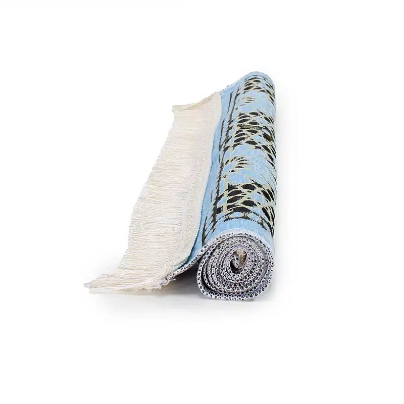 Kids Sky Blue Detailed Light Weight Prayer Mat