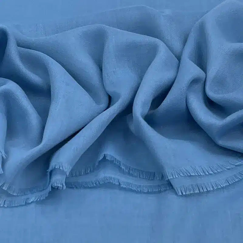 Maxi Ocean Blue Cotton Hijab