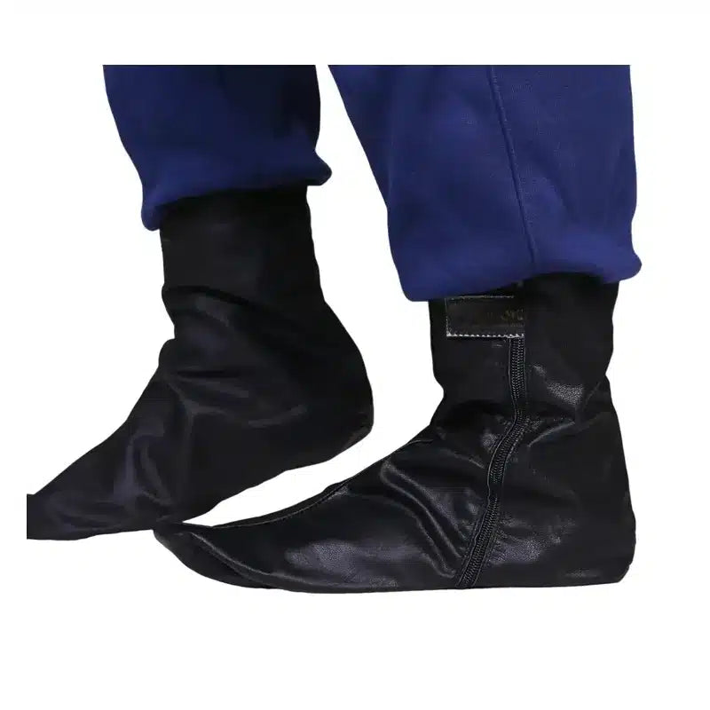 Leather Socks Zipped