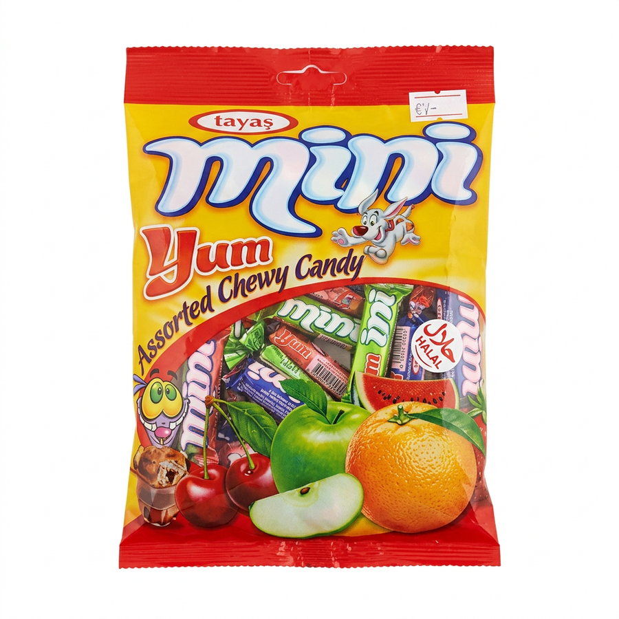 Mini Yum Assorted Chewy Candy