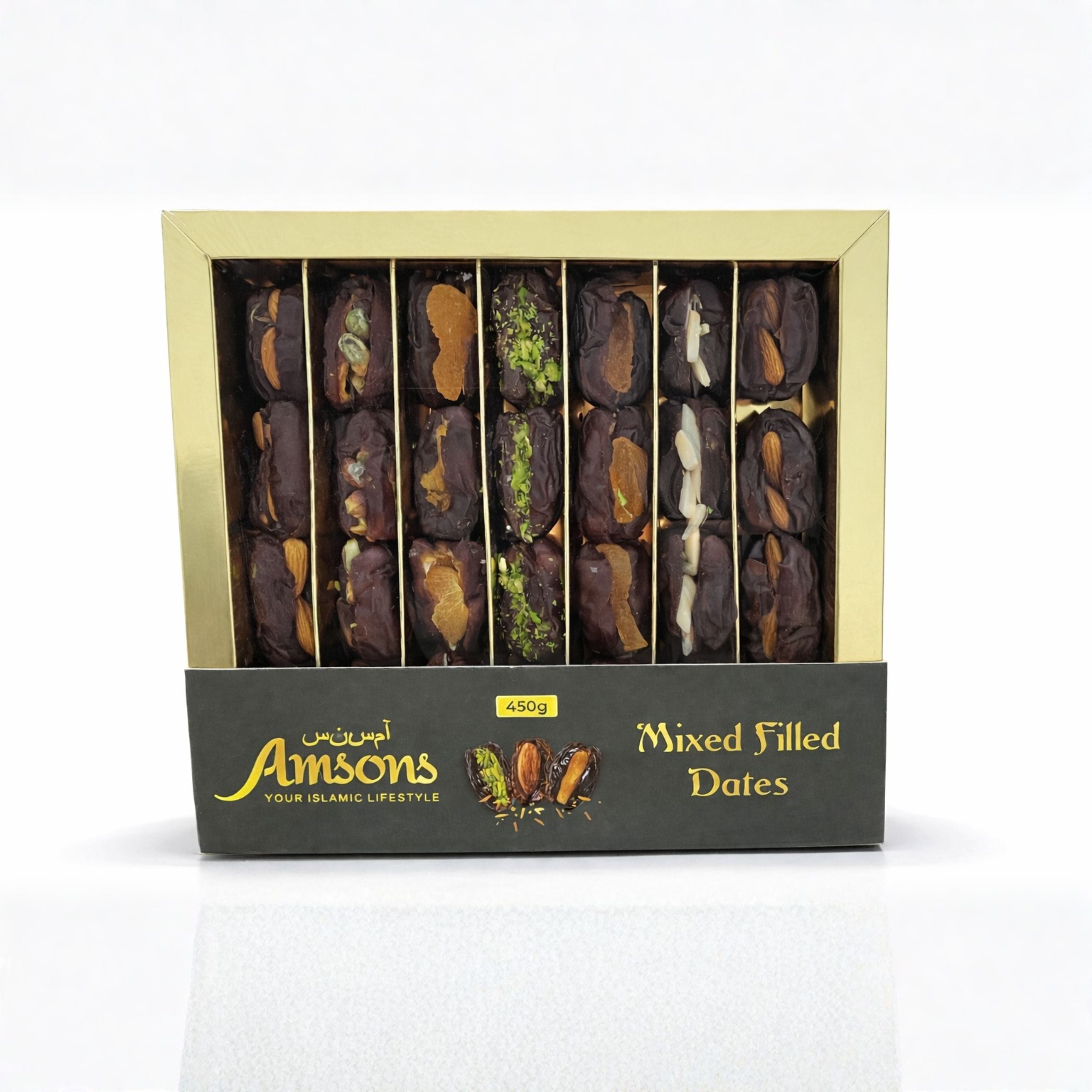 Amsons Mixed Filled Dates 450g