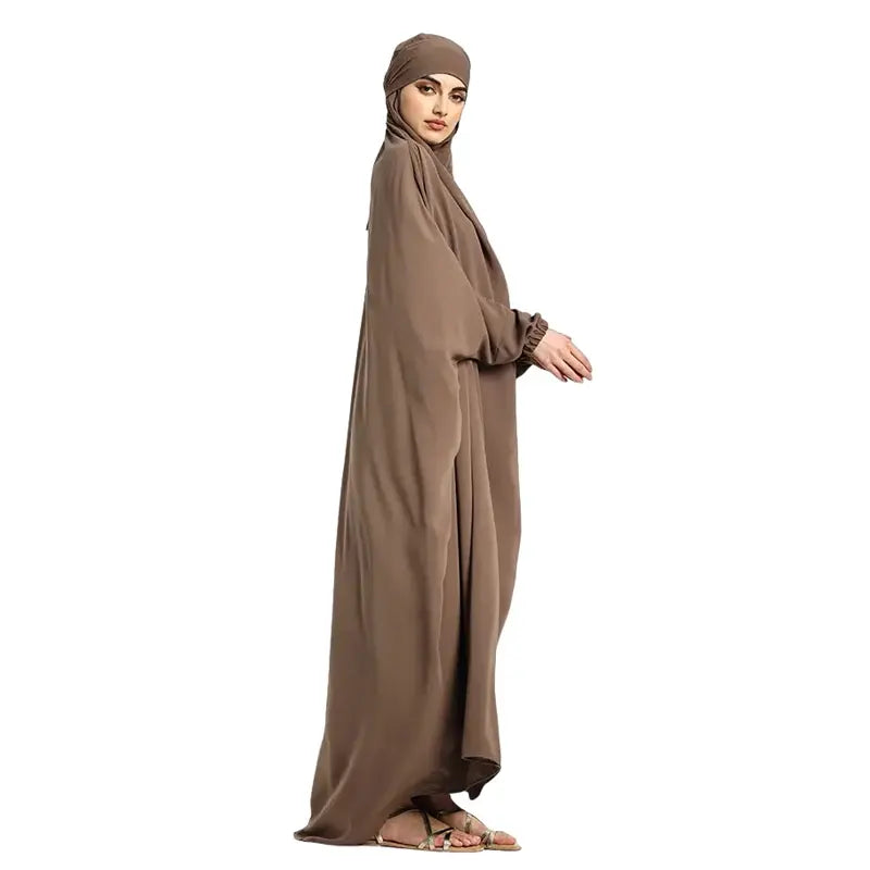 One Piece Mocha Jilbab