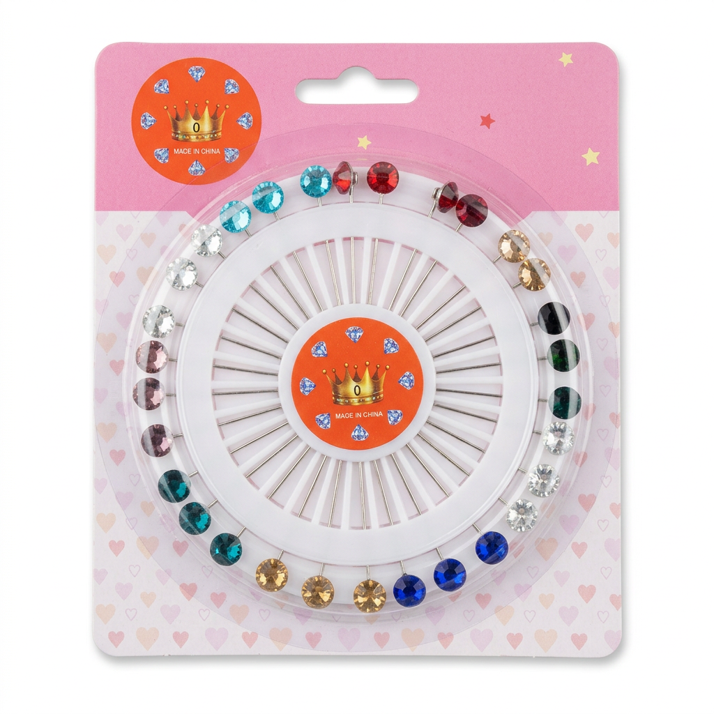 Multicoloured Pins Wheel Set