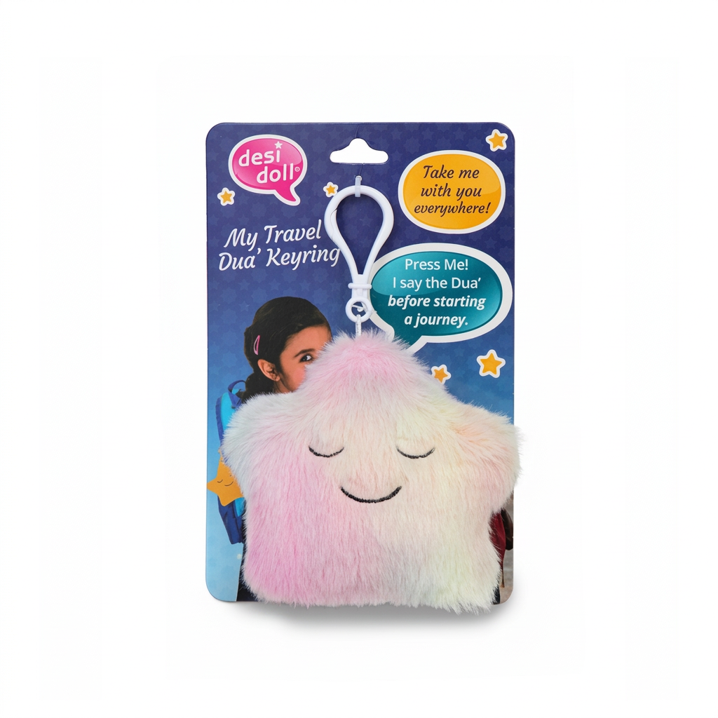 My Travel Dua' Keyring Candyfloss