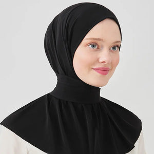 One Piece Black Hijab