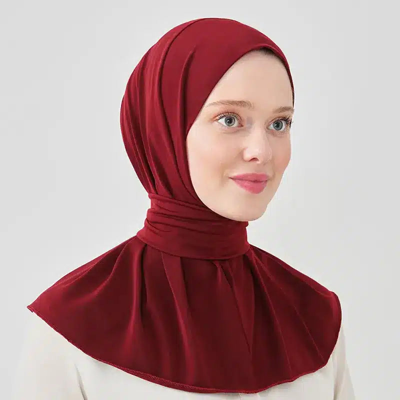 One Piece Red Hijab
