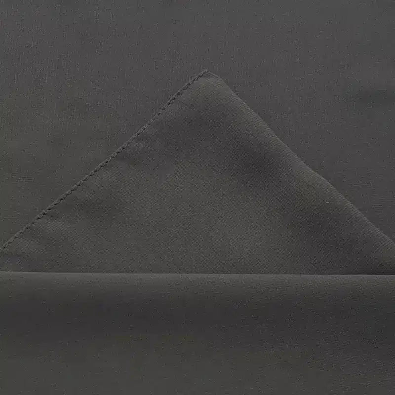 Non-Slip Dark Grey Chiffon Hijab