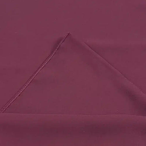 Non-Slip Plum Chiffon Hijab