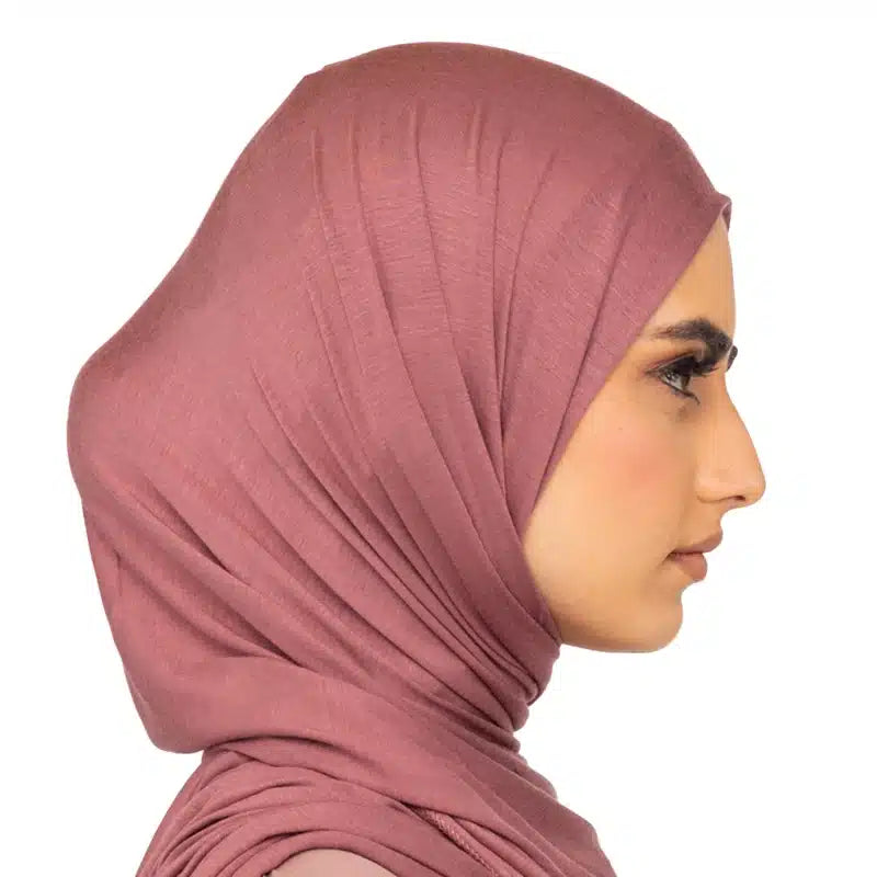 Elegant Jersey Hijab Coral 120