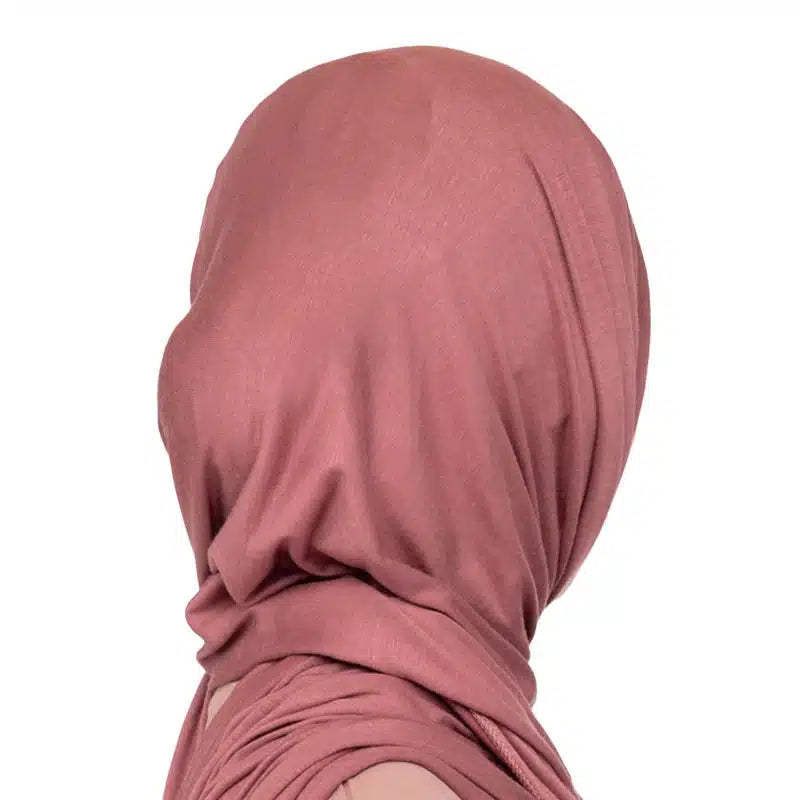 Elegant Jersey Hijab Coral 120