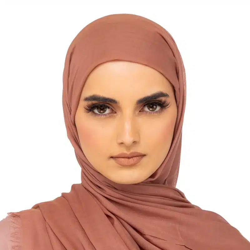 Organic Modal Hijab Cantaloupe