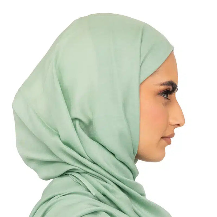 Organic Maxi Modal Hijab Mint 140