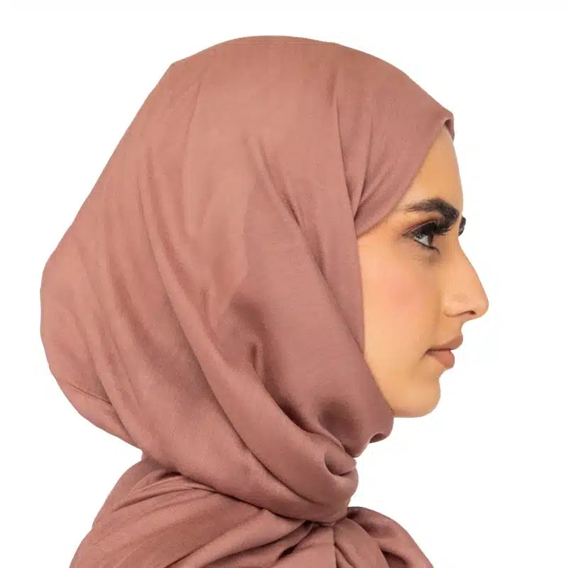 Classic Cotton Hijab Savanna Brown