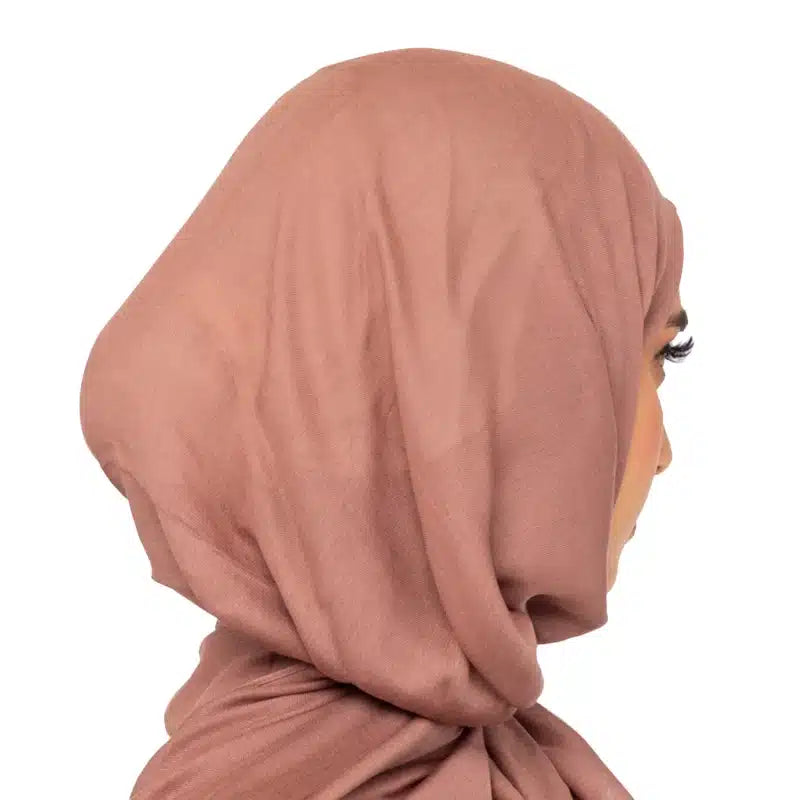 Classic Cotton Hijab Savanna Brown