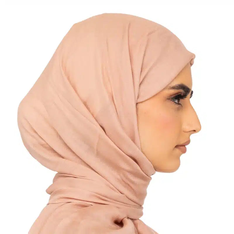 Classic Cotton Hijab Peach