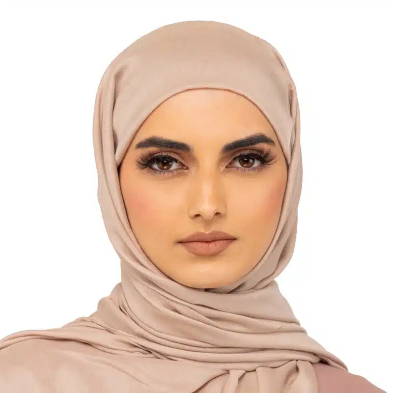 Classic Cotton Hijab Almond