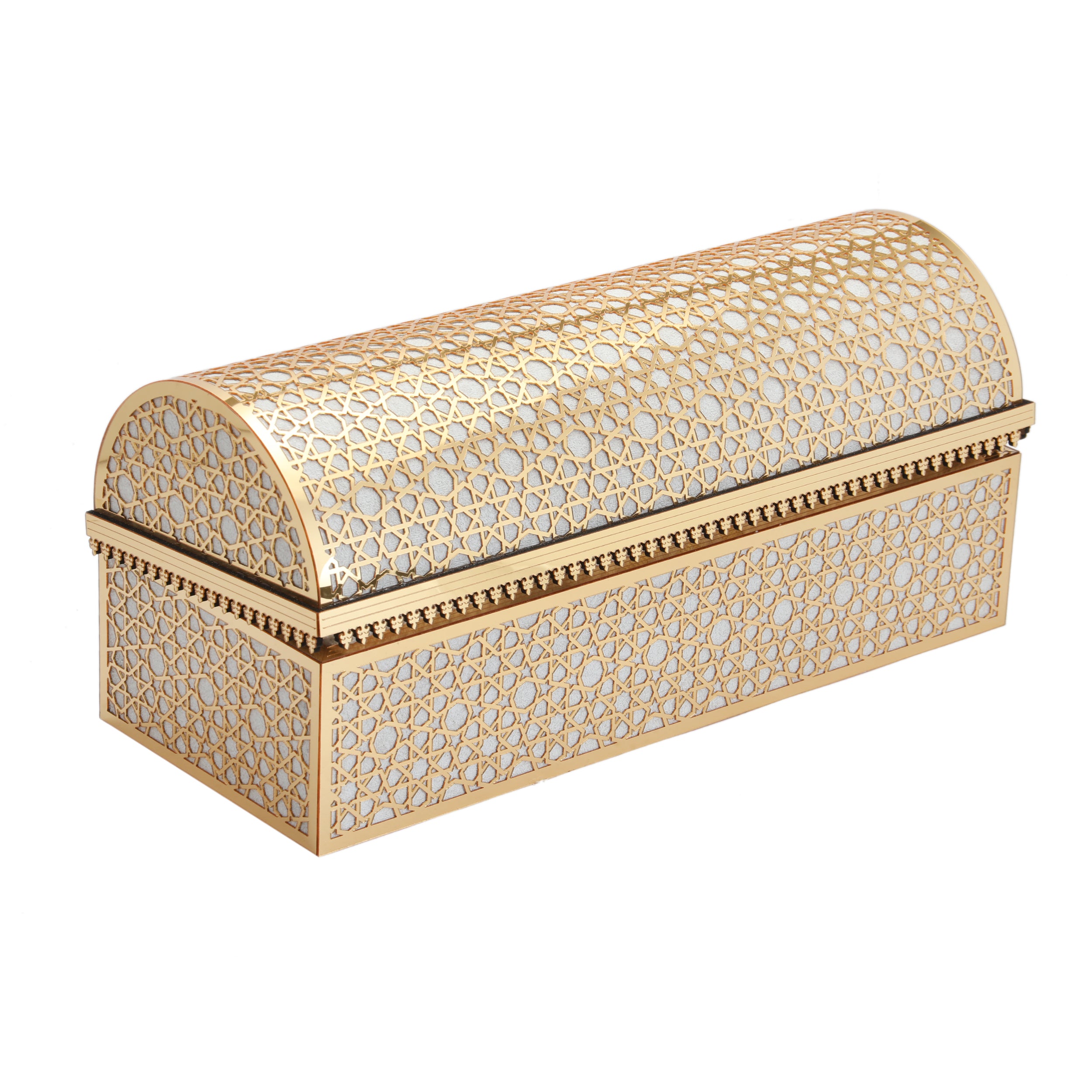 Ornament Box Prayer Set Silver 0419
