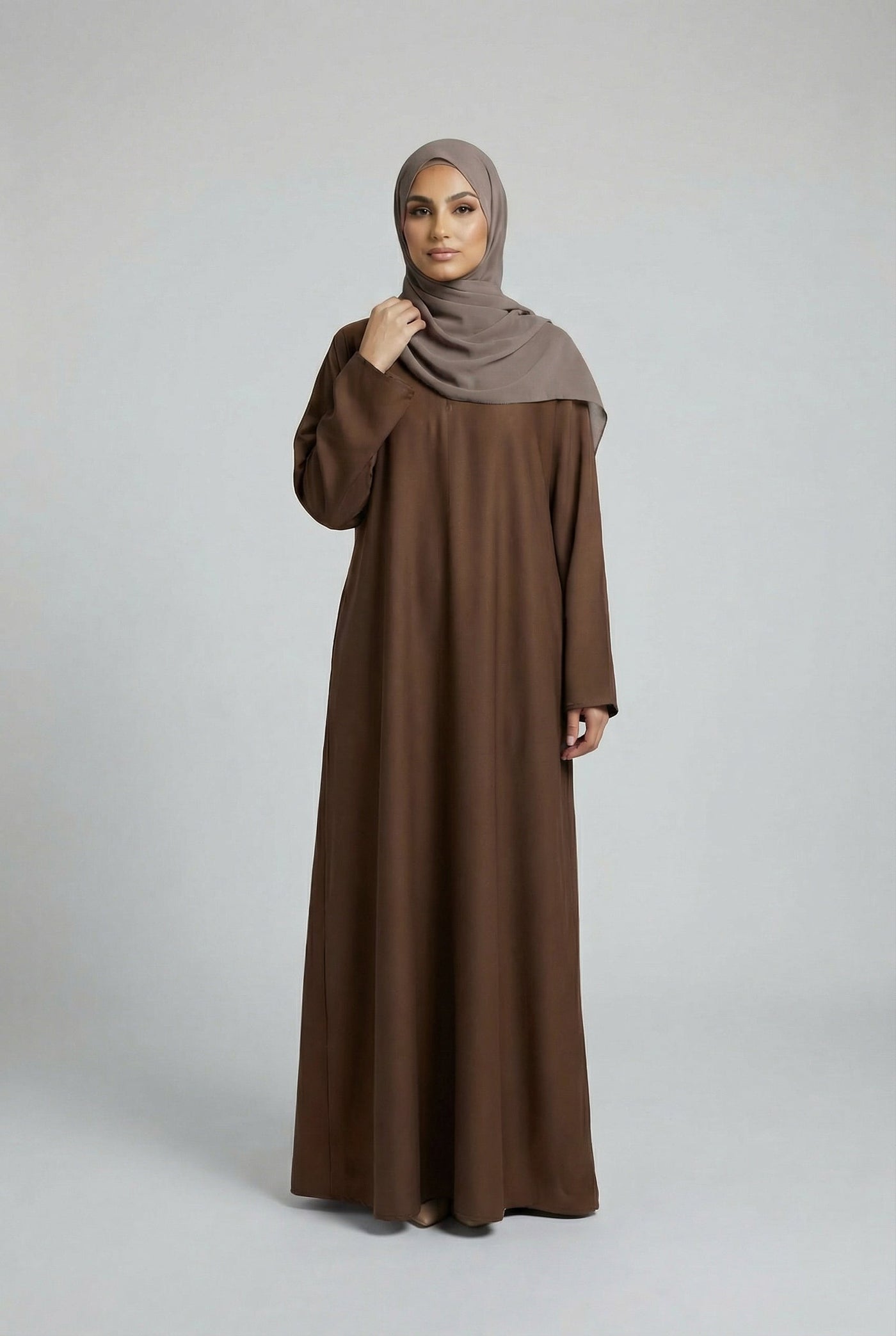 All Day Abaya Light Brown