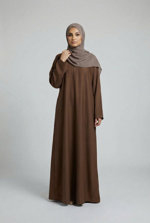 All Day Abaya Light Brown