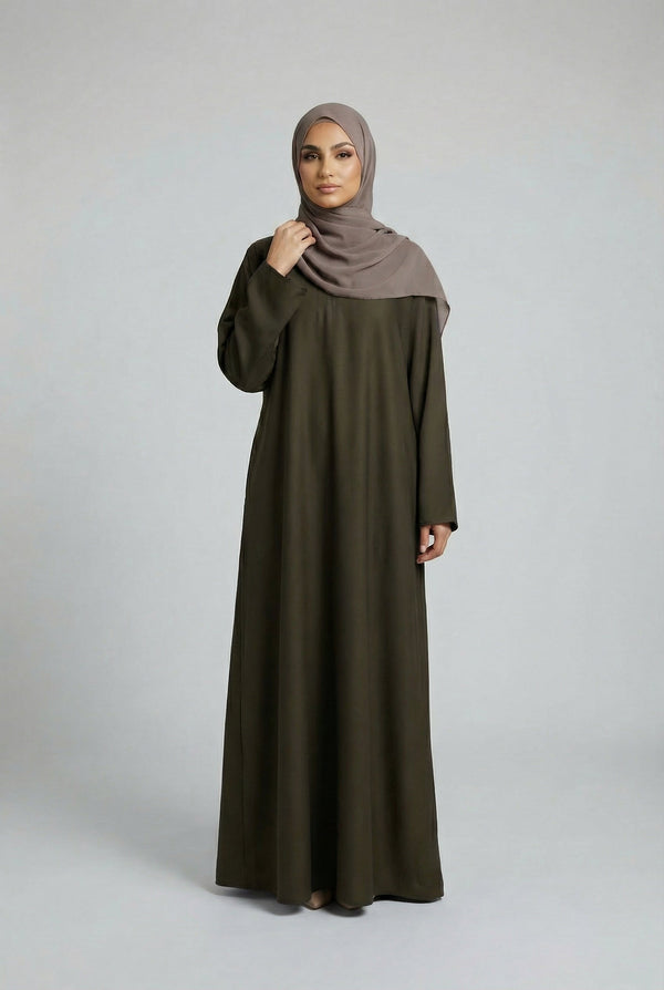 All Day Abaya Olive
