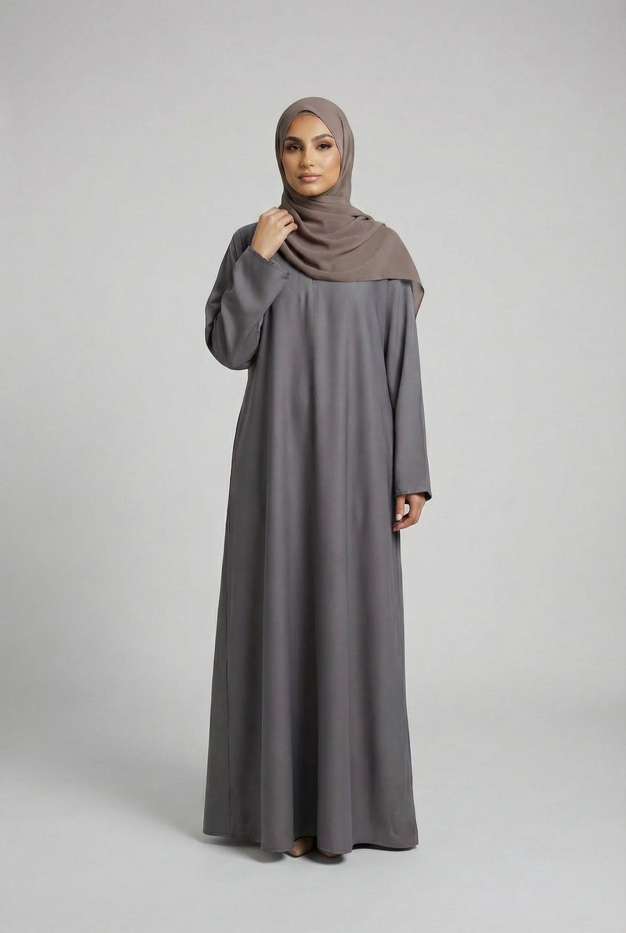 All Day Abaya Grey