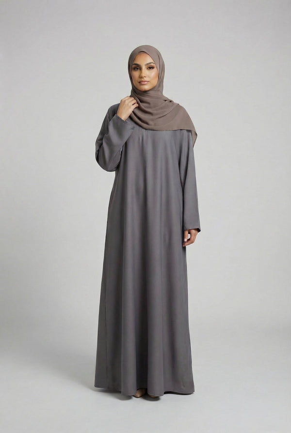 All Day Abaya Grey