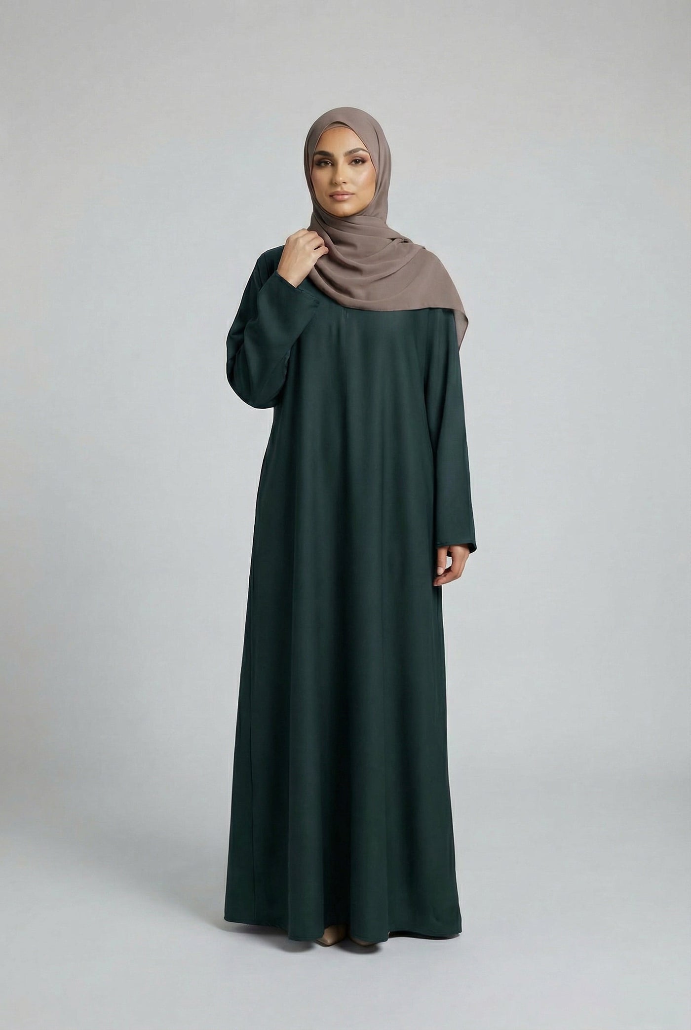 All Day Abaya Bottle Green