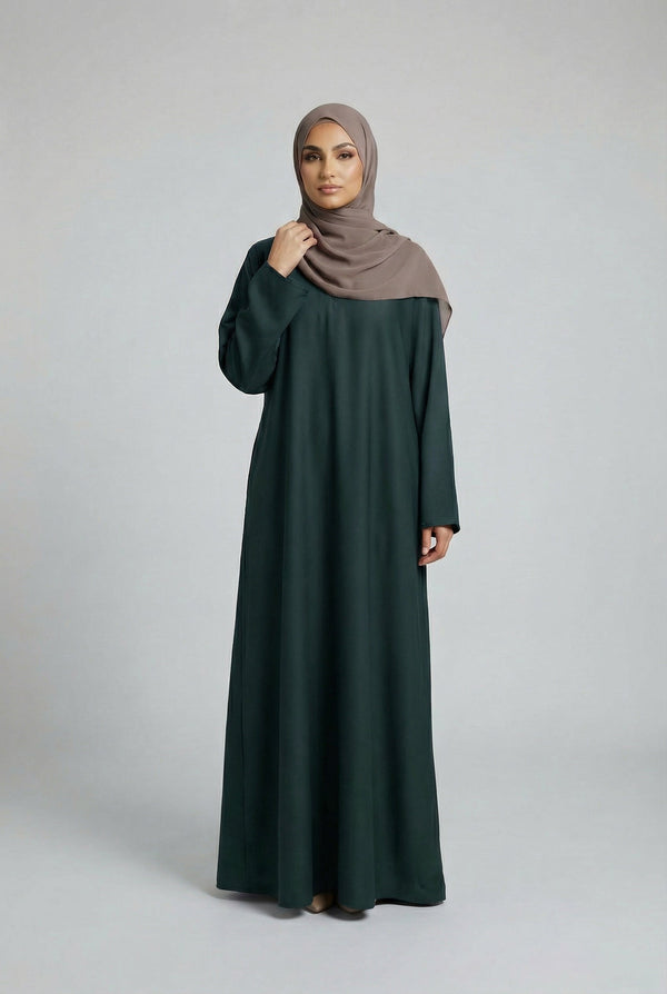 All Day Abaya Bottle Green