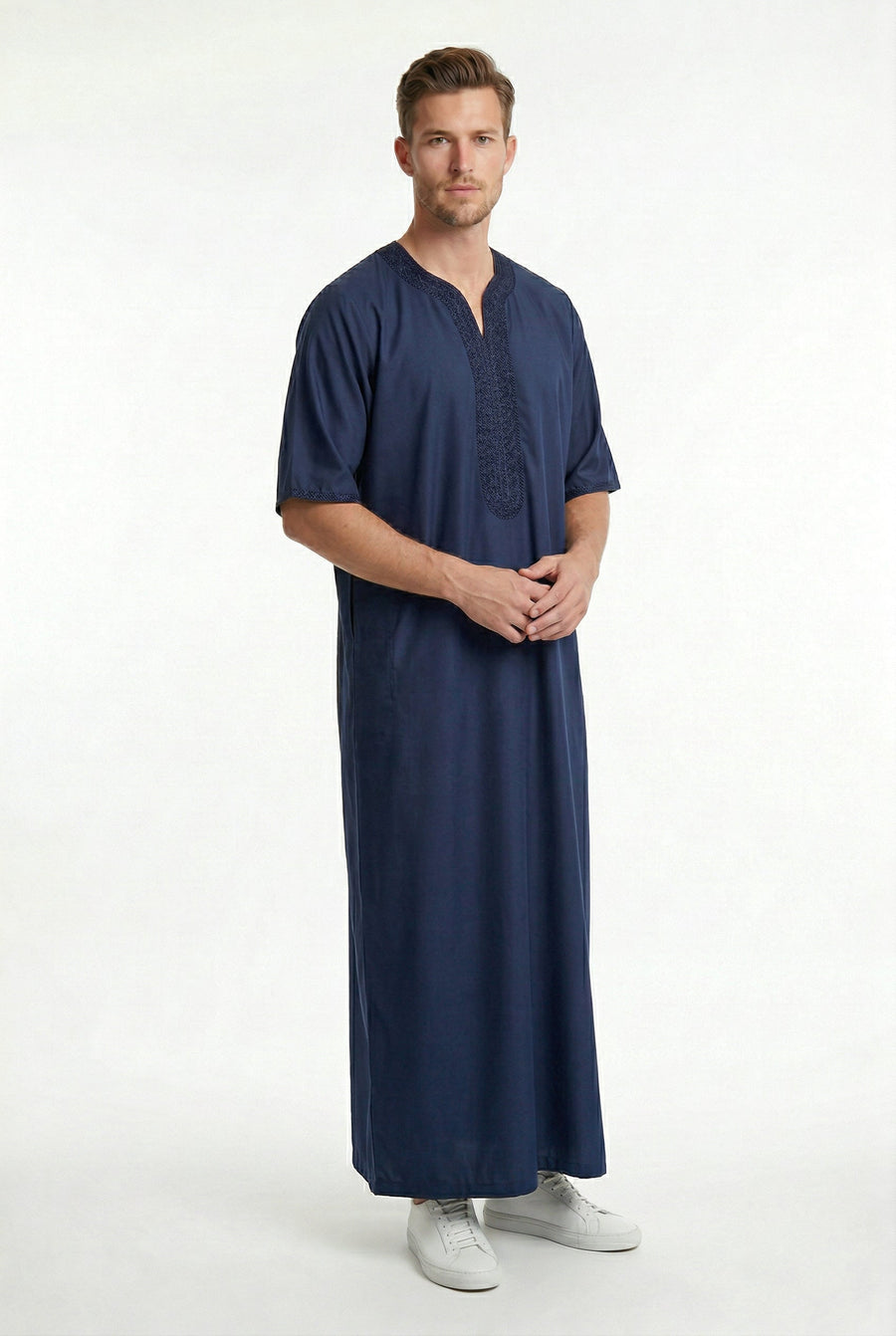 Gandoura Indigo Navy