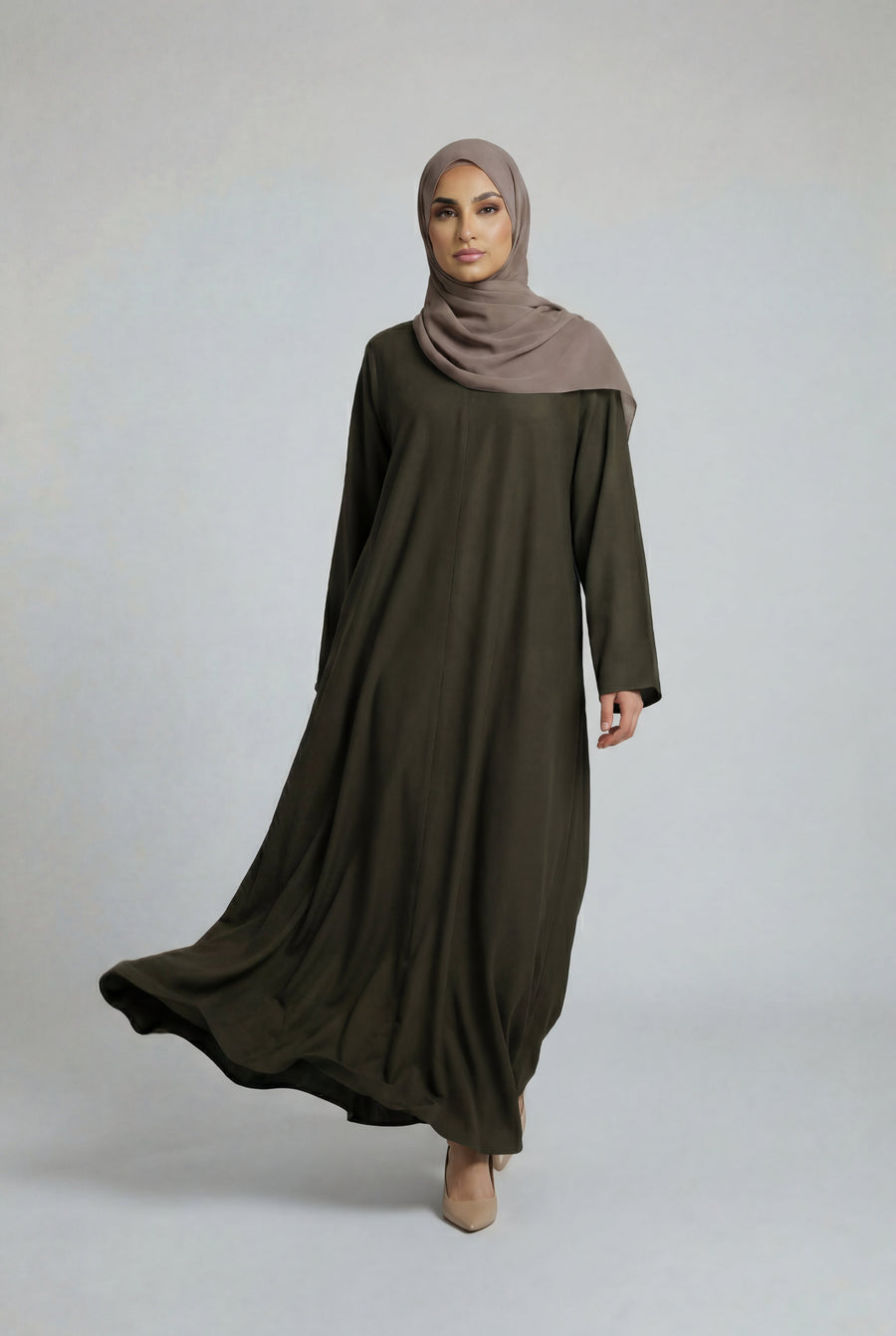 All Day Abaya Olive