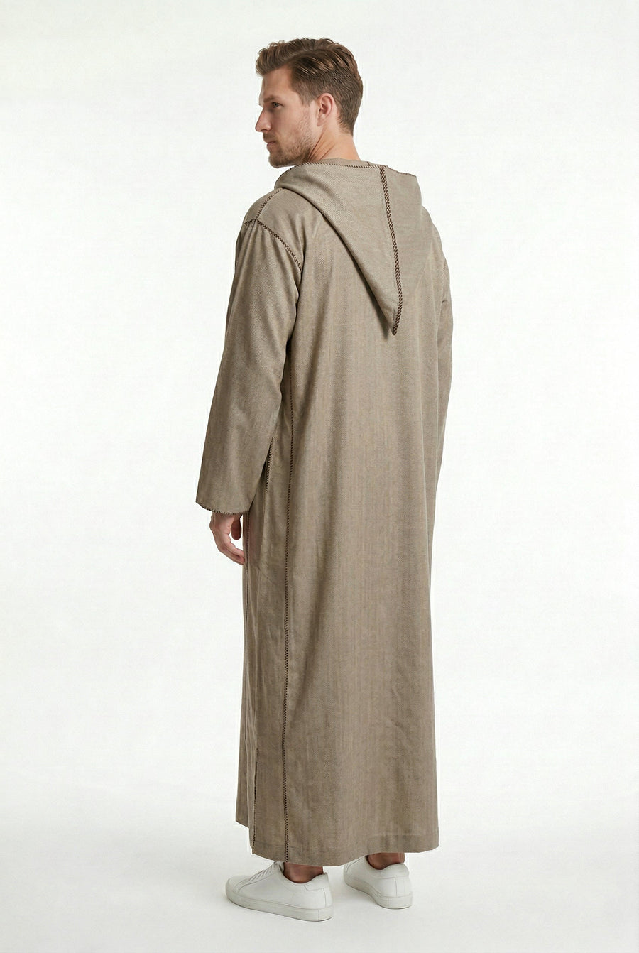 Luxe Moroccan Thobe Beige