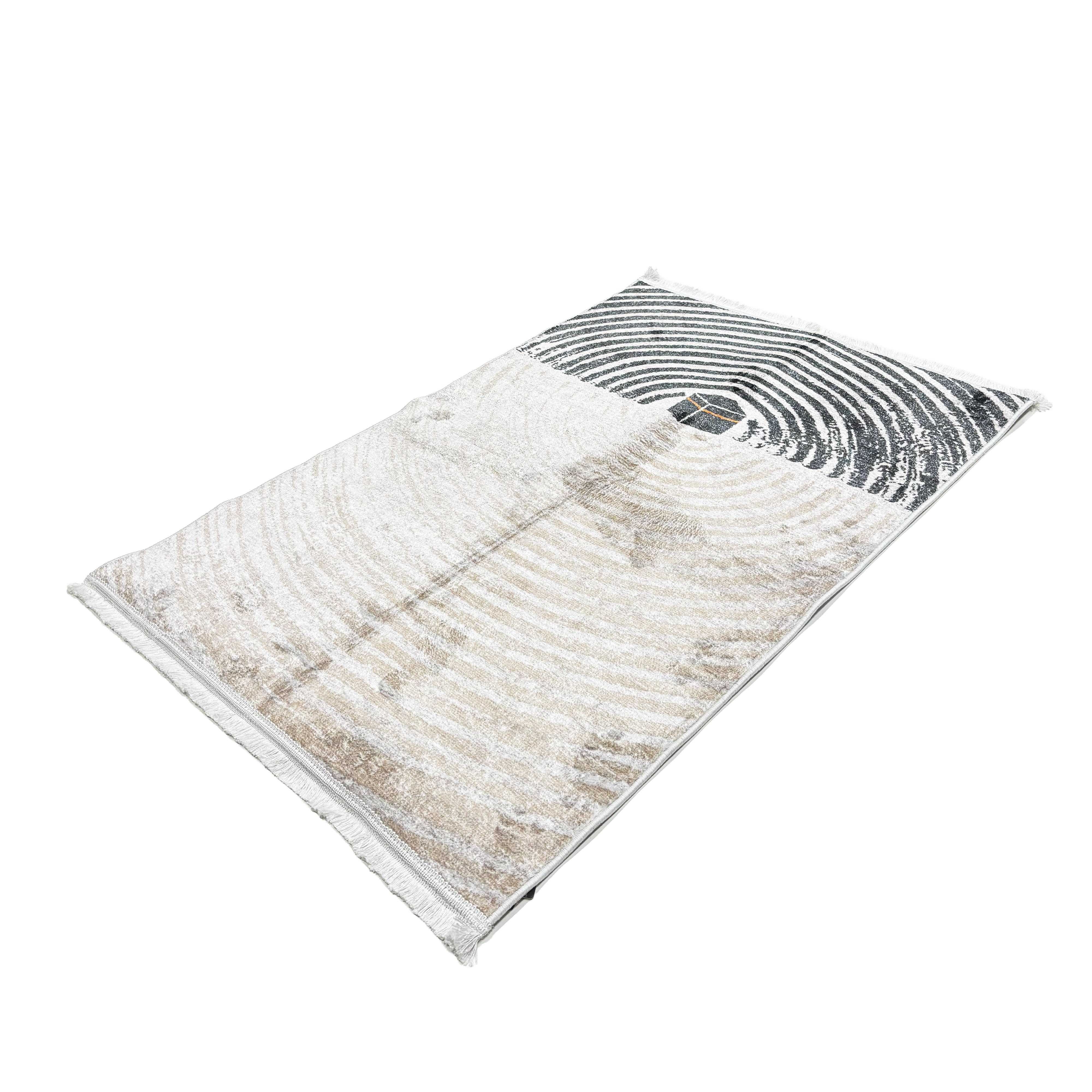 Thick Cotton Kabah Design Prayer Mat
