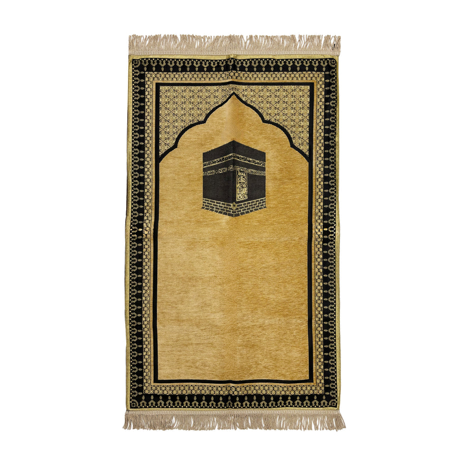 Classic Caramel Kabah Prayer Mat