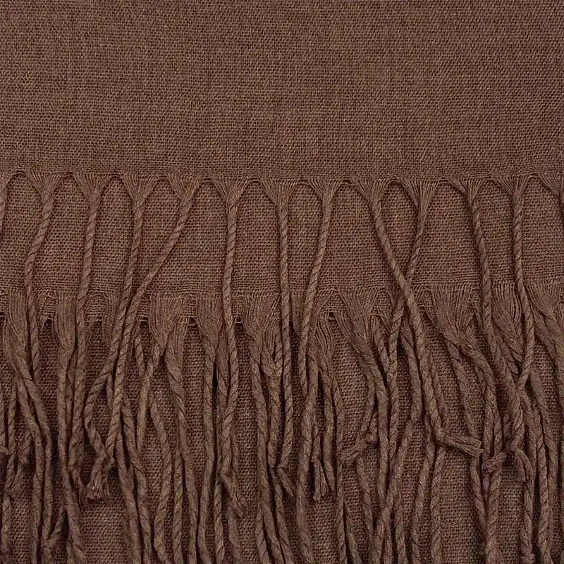 Pashmina Chocolate Hijab 003