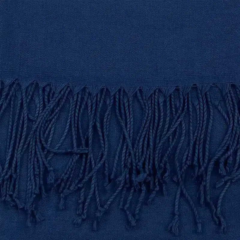 Pashmina Indigo Blue Hijab 096
