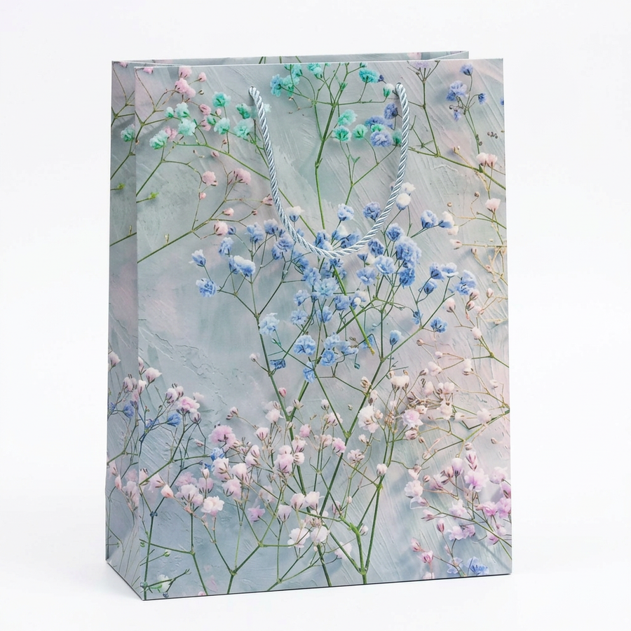 Pastel Floral Gift Bag