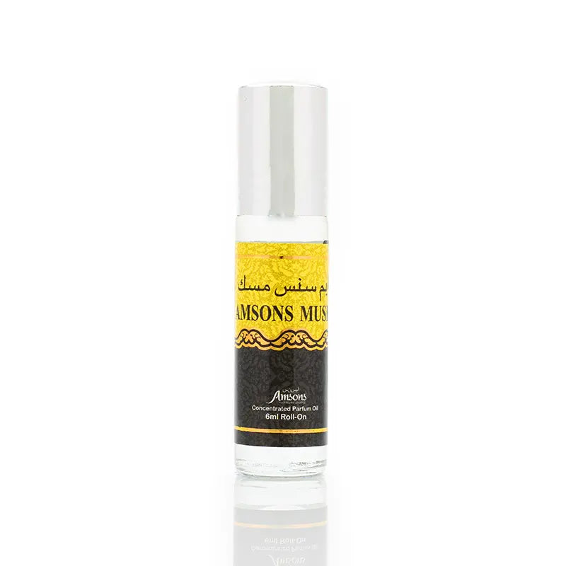 Amsons Musk Roll On Attar for Men 6ml