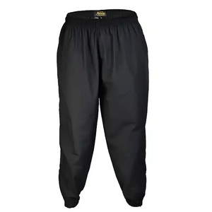 Kids Black Cuffed Trouser 22