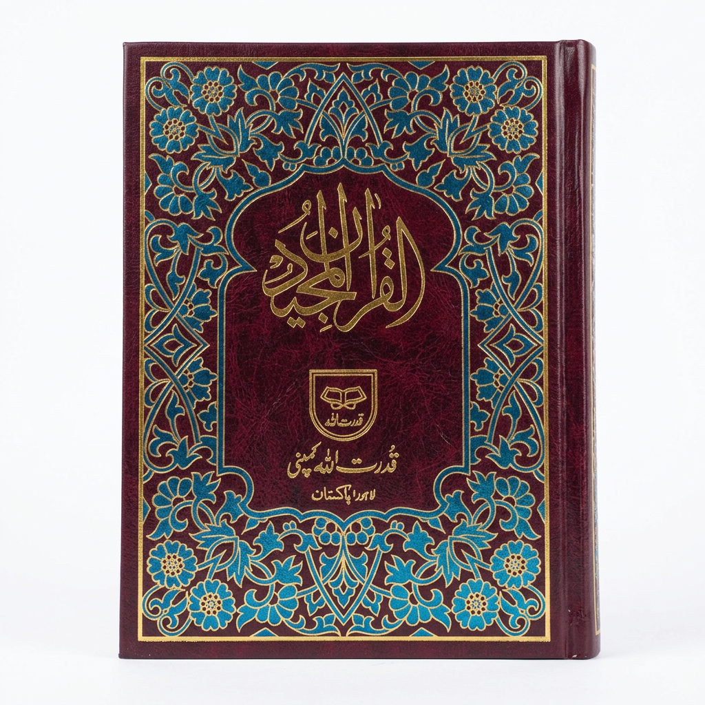 Quran Indo Pak 11 Lines Maroon