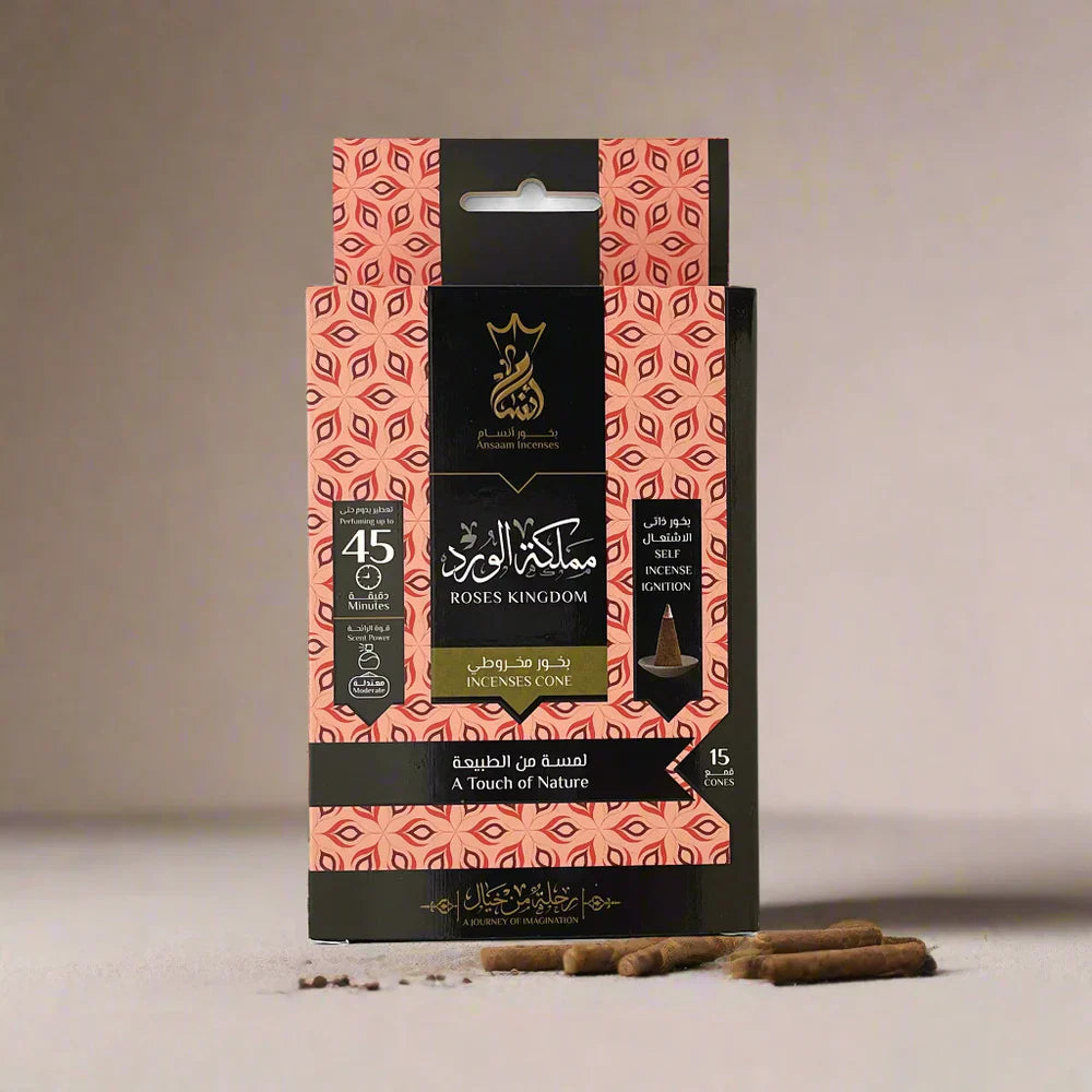 Roses Kingdom Incenses Cones
