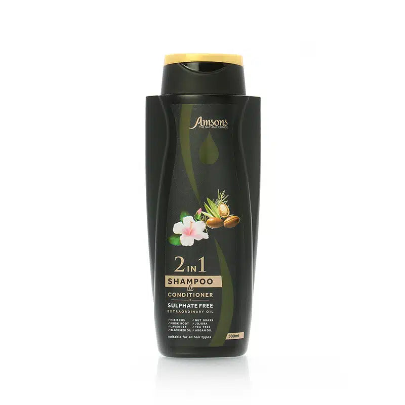 2 in 1 Shampoo & Conditioner Sulphate Free 300ml