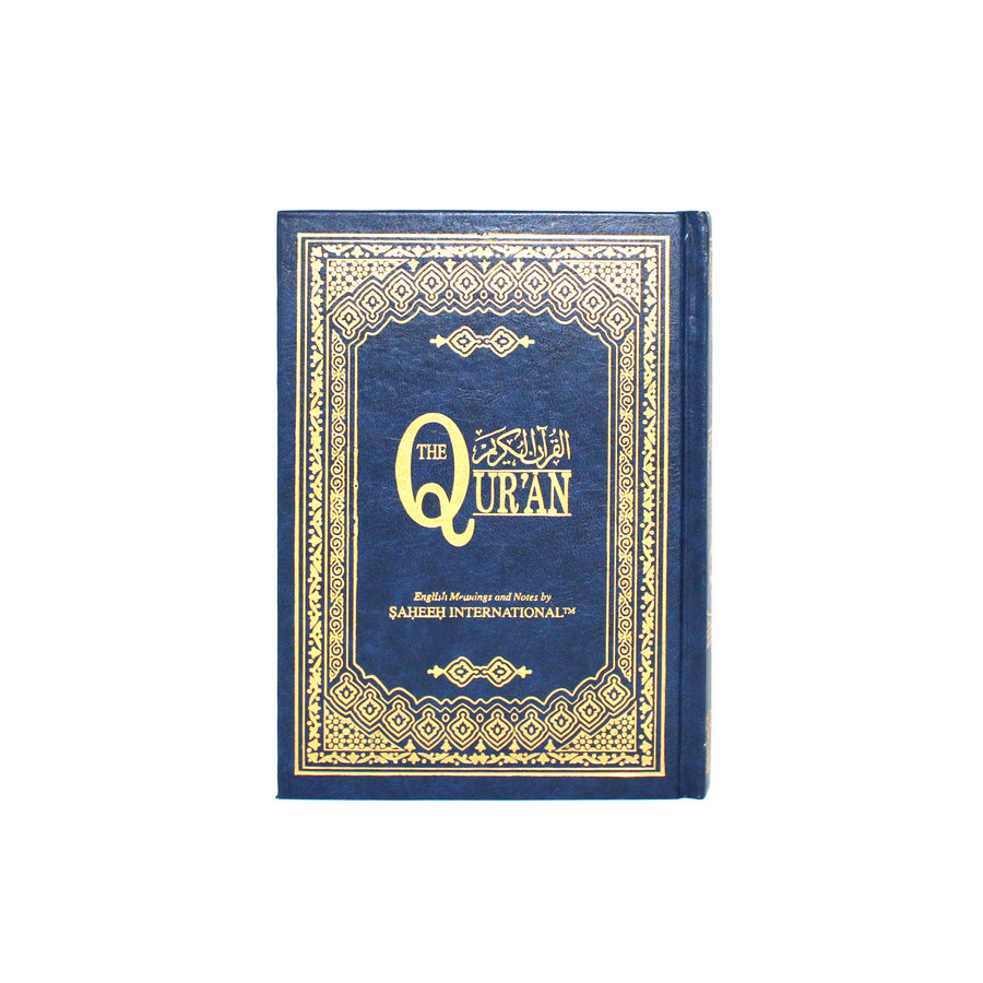 The Quran English meanings and notes by Saheeh International 15 lines Uthmaani Script
