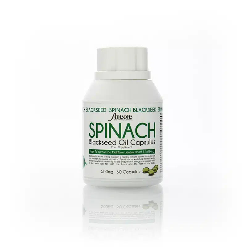Spinach Blackseed Oil 60 Capsules