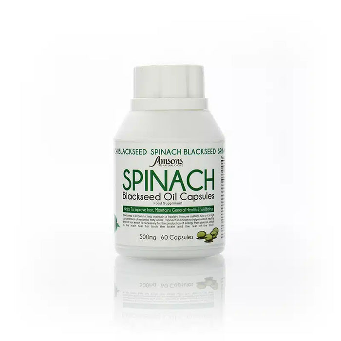 Spinach Blackseed Oil 60 Capsules