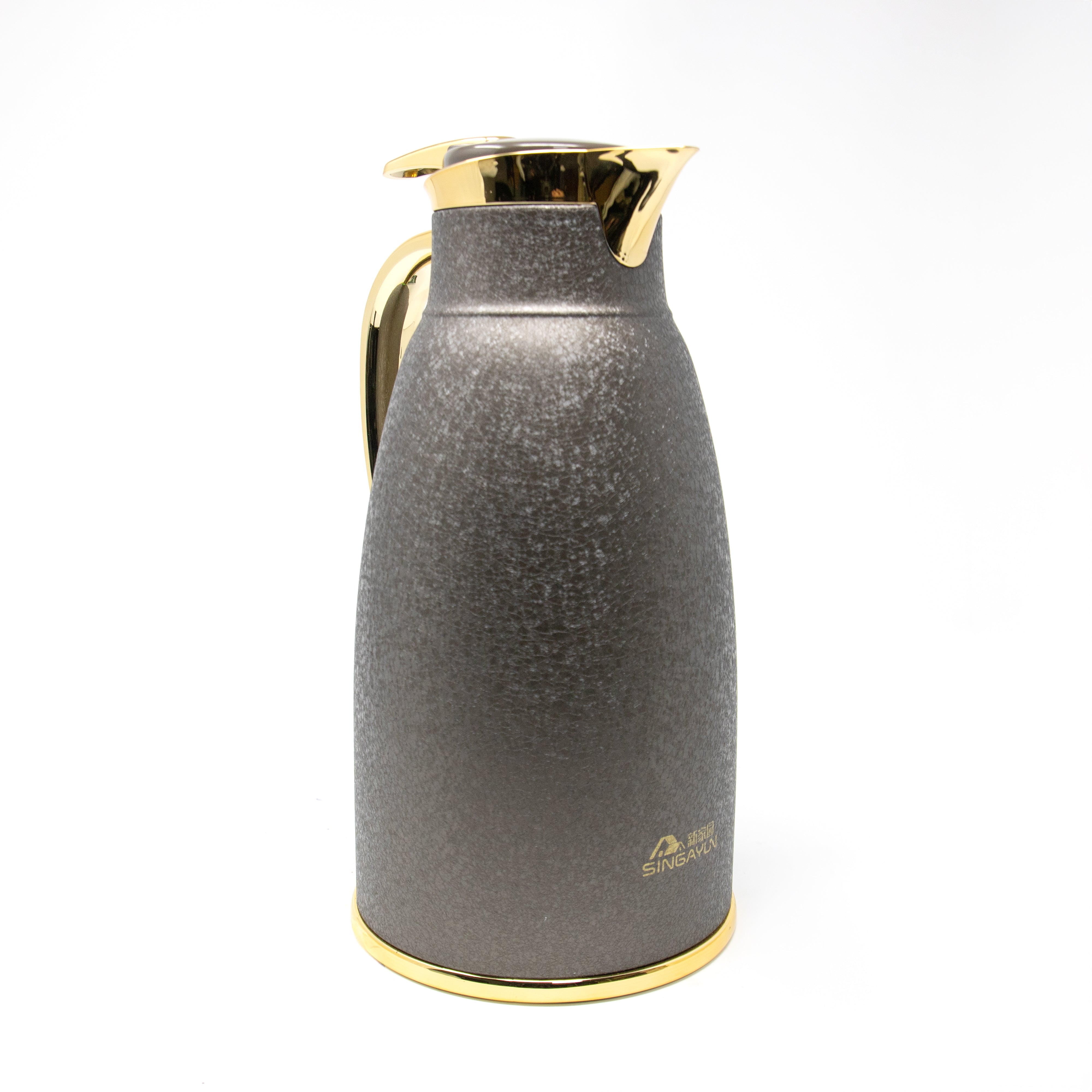 Taupe Glitter Effect Vacuum Flask