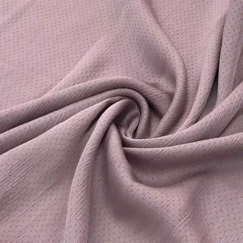 Satin Silk Jacquard Lilac Hijab
