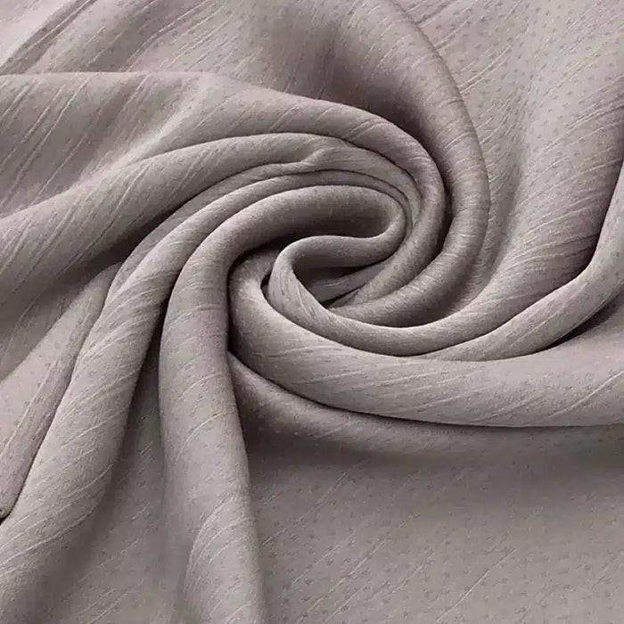 Satin Silk Jacquard Dove Grey Hijab